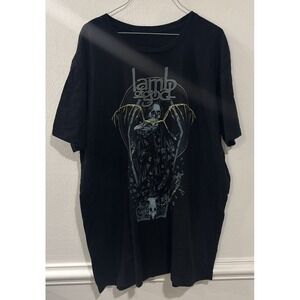 Lamb Of God Coffin Kopia T Shirt Mens 2XL Black Metal Band Tee